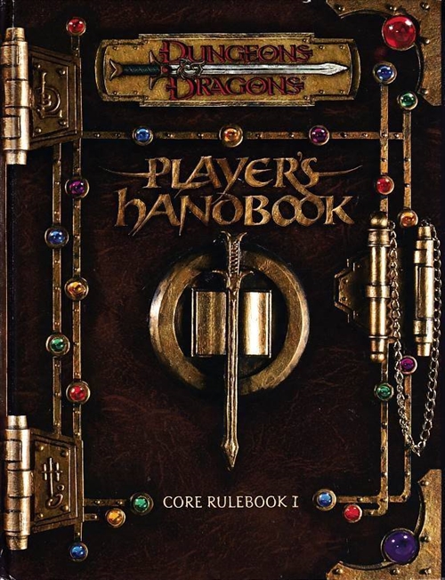 Dungeons & Dragons 3.0 - Players Handbook with Character Generator CD-ROM (B Grade) (Genbrug)